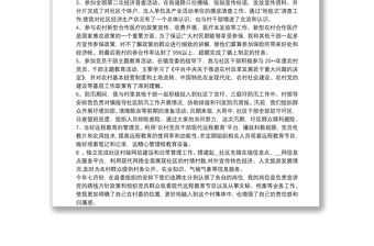 村官駐村個人述職工作總結報告5篇