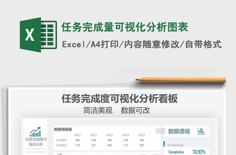 2021任務(wù)完成量可視化分析圖表免費(fèi)下載
