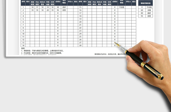 2021学生学习表现得分卡免费下载