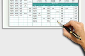 2021倉庫出入庫明細(xì)表日匯總月統(tǒng)計(jì)免費(fèi)下載