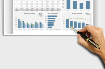2021公司薪酬數據分析表免費下載