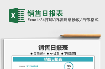 2021銷售日?qǐng)?bào)表免費(fèi)下載
