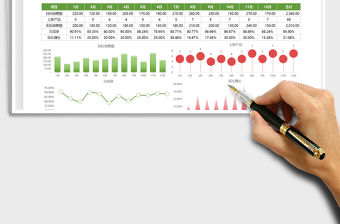 2021全年店鋪銷售計劃表免費下載