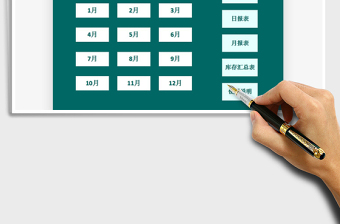2021進(jìn)銷存?zhèn)}庫(kù)管理表格免費(fèi)下載