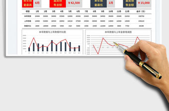 2021家庭或個人全年財務狀況分析報表免費下載