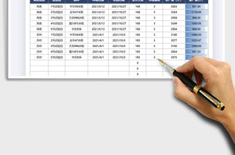 2021農業實驗種植產量分析表免費下載