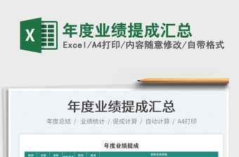 2021年度業績提成匯總免費下載