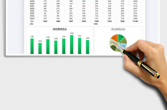 2021項目費用支出月報表免費下載