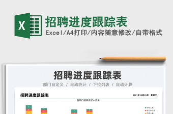 2021招聘進度跟蹤表免費下載