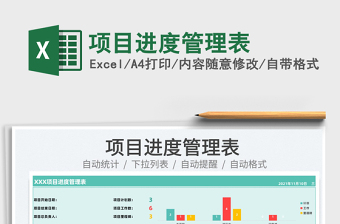 2021項(xiàng)目進(jìn)度管理表免費(fèi)下載