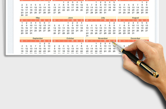 2022年日歷