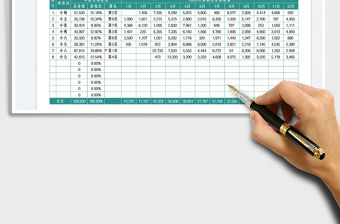 2021業務員銷售業績年度總結免費下載
