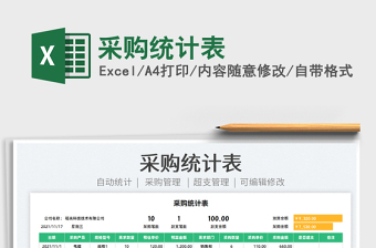 2021采購統(tǒng)計(jì)表免費(fèi)下載