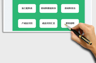 2021原材料庫存統(tǒng)計表免費下載