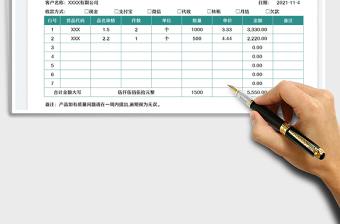 2022销售出货单送货单免费下载