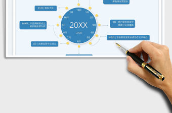 2021創(chuàng)意表盤(pán)-年終總結(jié)時(shí)間軸免費(fèi)下載