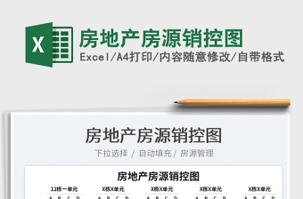 2022房地產(chǎn)房源銷(xiāo)控圖免費(fèi)下載