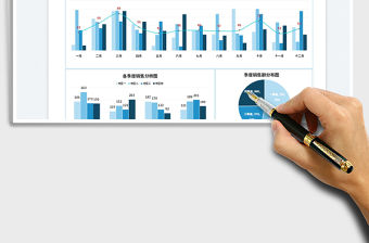 2022全年各地區銷售收入分析免費下載