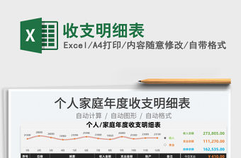 2022收支明細(xì)表免費(fèi)下載