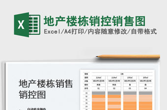 2022地產(chǎn)樓棟銷控銷售圖免費下載