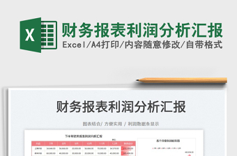 2022財(cái)務(wù)報(bào)表利潤(rùn)分析匯報(bào)免費(fèi)下載