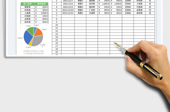 2022公司報銷記錄表免費下載