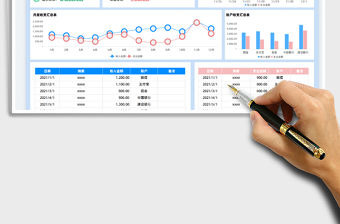 2022財務報表-收支明細表免費下載