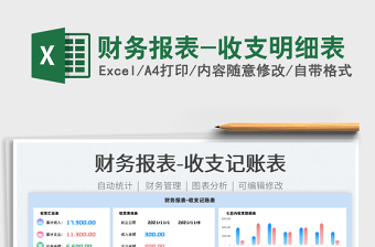 2022財(cái)務(wù)報(bào)表-收支明細(xì)表免費(fèi)下載