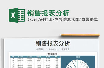 2022銷售報表分析免費下載