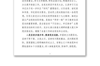 局黨組關于開展作風建設自查自糾情況報告