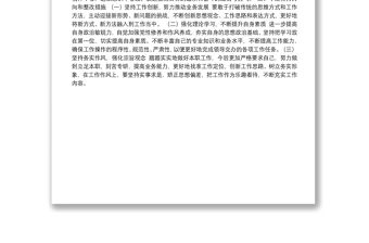 “重實干、強執行、抓落實”對照檢查材料