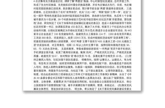 03-抓党建工作和履行主体责任述职报告–中共X县委书记