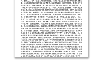 集團(tuán)公司企業(yè)文化及精神文明建設(shè)總結(jié)