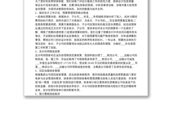 財(cái)務(wù)公司工作總結(jié)和計(jì)劃怎么寫3篇