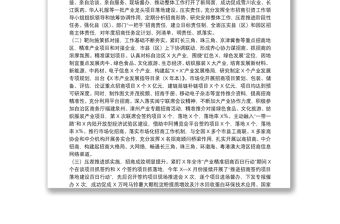 市商務局招商引資工作匯報