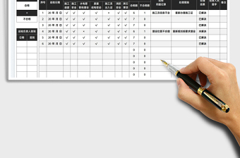 2022裝修巡查記錄表免費下載