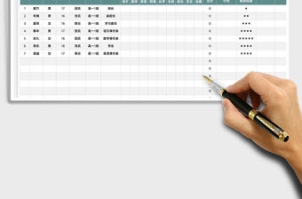 2022學生階段目標規劃表免費下載