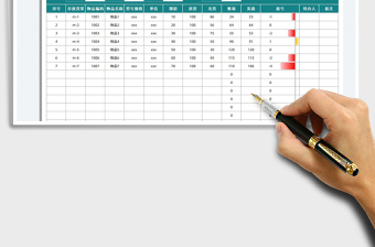 2022倉庫庫存盤點(diǎn)表免費(fèi)下載