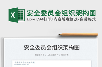 2022安全委員會(huì)組織架構(gòu)圖免費(fèi)下載