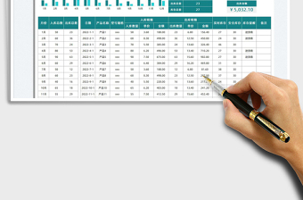 2022進銷存管理明細表免費下載