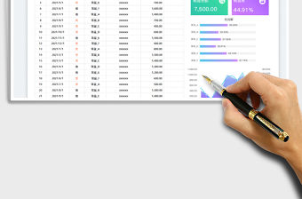 2022財務報表-收入支出利潤登記表免費下載