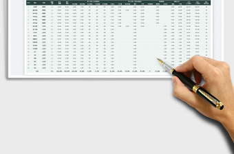 2022人力資源成本預(yù)算表免費(fèi)下載
