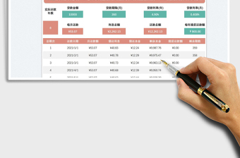 2022房贷还款计算器免费下载