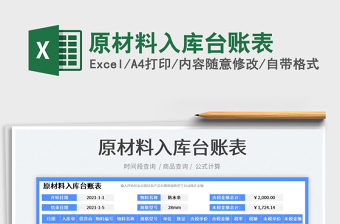 2022原材料实际盘存表