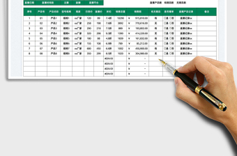 2022直播销售业绩一览表免费下载