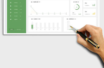 2022抖音號數據運營分析看板免費下載