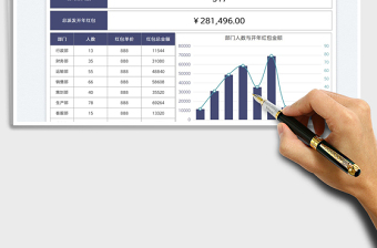 2022部门开年红包统计表免费下载