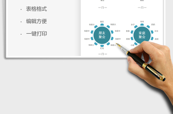 2022常见饭局座位图免费下载