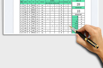 2022面試情況統(tǒng)計(jì)表免費(fèi)下載
