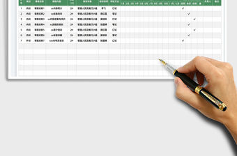 2022年度教育訓練計劃表免費下載